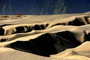 Sand dune of Mount Bromo, Indonesia
