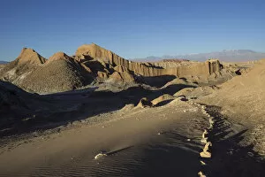 Sand dune in the Valle de la Luna or Valley of the Moon, San Pedro de Atacama, Antofagasta Region, Chile