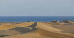 Evening Light Gallery: Sand dunes of Maspalomas, Gran Canaria, Canary Islands, Spain, Europe