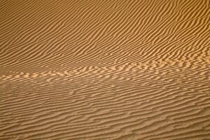 Marking Gallery: Sand structur, sand dunes of the Libyan desert, Erg Murzuq, Libya, Sahara, North Africa, Africa