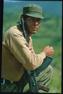 Nicaragua Prints: Sandinista Soldier