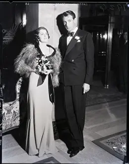 Sandra Shaw and Gary Cooper Full Length