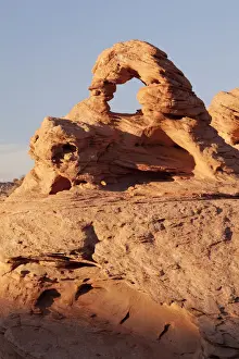 Fell Prints: Sandstone arch at Water Holes Canyon, Utah, USA