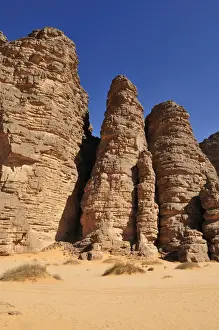 Fell Prints: Sandstone rock formation at Tikobaouine
