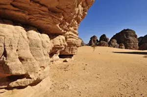 Absurd Prints: Sandstone rock formation at Tikobaouine