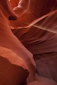 Images Dated 7th April 2011: Sandstone rocks, Lower Antelope Canyon, Page, Arizona, USA, America