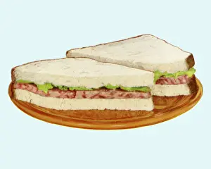 Health Food Prints: Sandwich