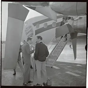Bavasi Prints: Sandy Koufax Being Interviewed