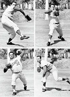 Sandy Koufax Pitching