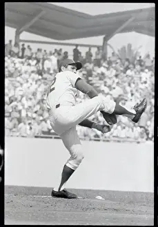 Sandy Koufax Pitching in Los Angeles