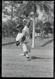Sandy Koufax Throwing Pitch