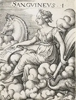 Differing Prints: Sanguine temperament, the four different temperaments