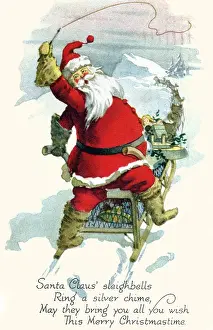 Whip Prints: Santa Claus Sleighbells