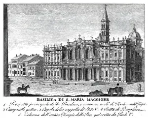 Altertum Prints: Santa Maria Maggiore, Basilica Sanctae Mariae Maioris