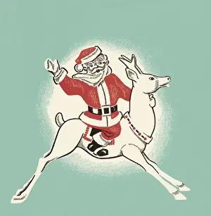 Santa Reindeer