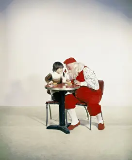 Santa And Tommy