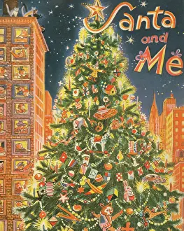 Santa Prints: Santa and Me - Tree