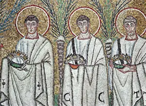 6th Century Prints: Sant'Apollinare Nuovo, Ravenna, Italy