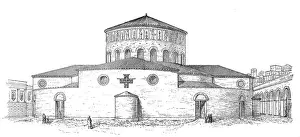 Religious Saint Prints: Santo Stefano Rotondo Basilica, Rome