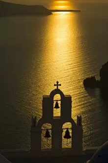 Images Dated 25th June 2015: Santorini sunset