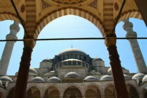 Images Dated 25th June 2014: SAOEleymaniye Mosque in Istanbul