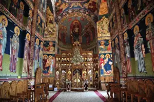Convents Prints: Saon Nunnery, Manastirea Saon, near Tulcea, Dobruja, Romania