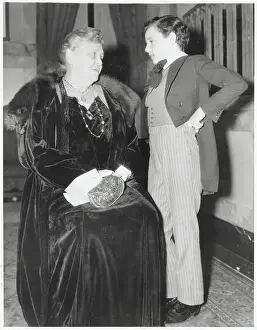 Sara Roosevelt Meeting Freddie Bartholomew