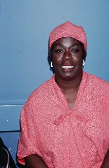 Prints of Jazz singer Sarah Vaughan attens an event circa 1980. (Photo by Michael Ochs Archives/Getty Images) The Divine One: Sarah Vaughan