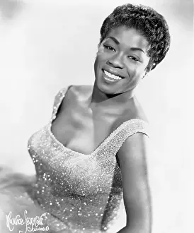 Prints of CHICAGO IL - CIRCA 1957: Sarah Vaughan poses for a portrait circa 1957 in Chicago, Illinois. (Photo by Maurice Seymour/Michael Ochs Archive/Getty Images) The Divine One: Sarah Vaughan