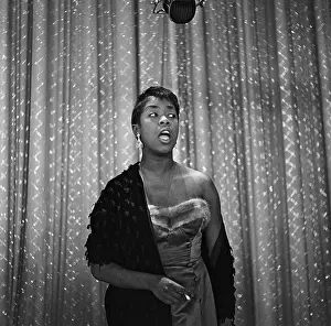 Television Prints: Sarah Vaughan On The Ed Sullivan Show