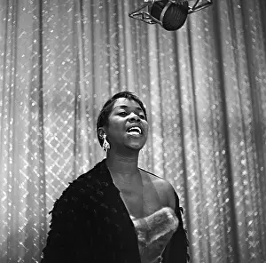 Sing Prints: Sarah Vaughan On The Ed Sullivan Show