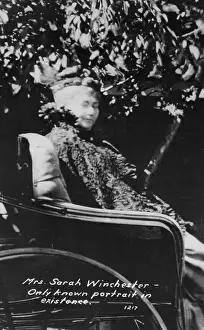 Motion Blur Prints: Sarah Winchester, Owner of the Winchester Mystery House
