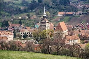 Saschiz village, Transylvania, Romania