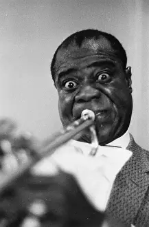 Trumpeter Prints: Satchmo