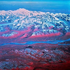 Satellite Image of Mt. McKinley