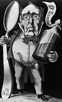 Spoon Prints: Satirical Illustration Of The Quack
