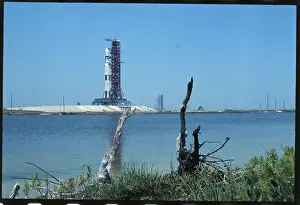 Saturn V Standing on Launch Pad
