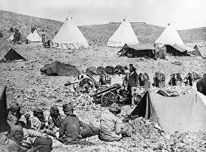 Cannon Prints: Saudi Arabian Army Base Camp
