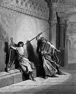 Warrior Gallery: Saul tries to kill David
