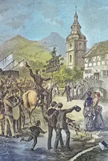 Hessen Prints: Sausage Fair at the Vogelsberg in Hesse