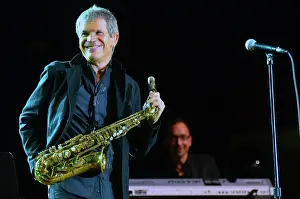 Saxophonist David Sanborn Performing
