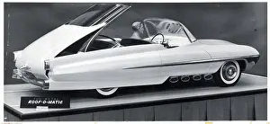 Scale Model Prints: Scale Model of Convertible Ford