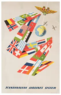 Scandinavian Airlines Poster