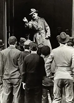 Scene from Brecht's The Resistible Rise of Arturo Ui