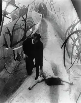 Touching Prints: Scene from The Cabinet of Dr. Caligari