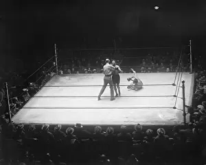 Scene from Canzoneri-Routis Match