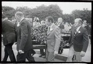 Glendale Prints: Scene at Casey Stengel's Funeral