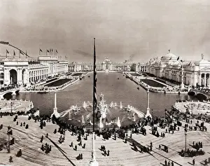 Exposition Prints: Scene from the Columbian Exposition