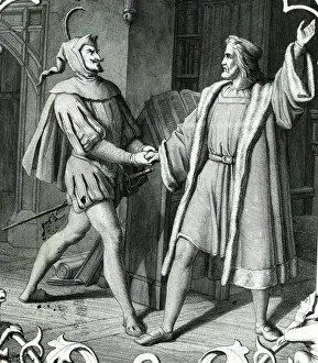 A Scene From Goethe'S Poem Faust