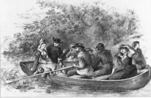 Canadian Culture Prints: Scene From Longfellows Evangeline